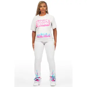 Bridgette Grey T-Shirt Trackset