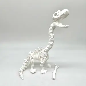 Brachiosaurus Articulating Skeleton Figurine: Home Decor