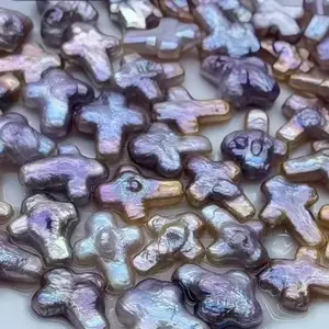 Pearl pendant+New Colorful cross pearl  [live opening]