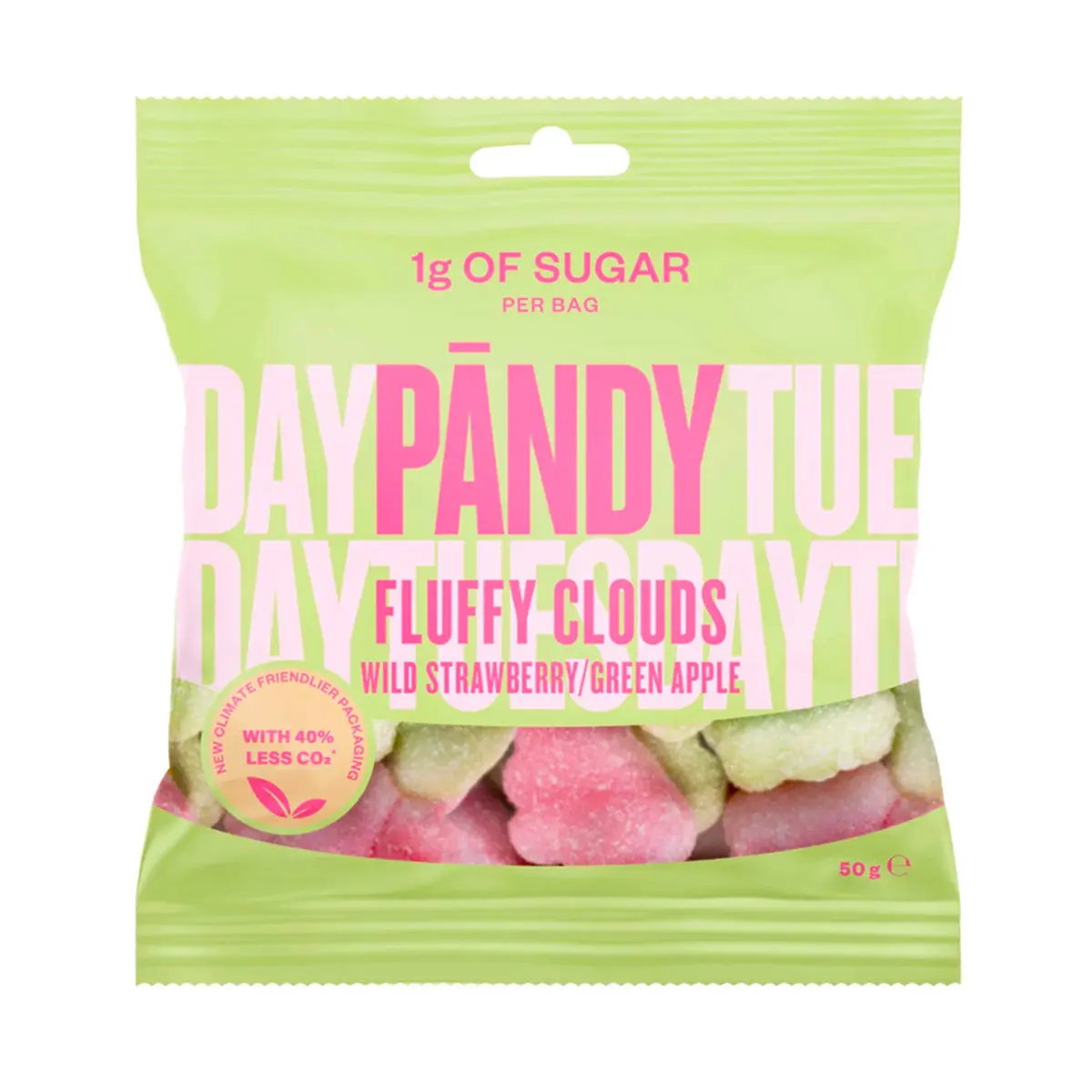 Pändy Fluffy Clouds - 1g of Sugar Per Bag