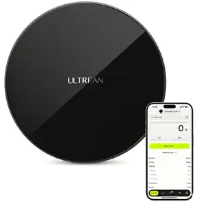 Ultrean AI Food Analyzer Scale,Smart Kitchen Companion with Nutritional Calculator & App Sync for Real-Time Calorie, Macro Tracking, Precision Tool for Weight Loss & Meal Prep, 33 lb Weighing Range