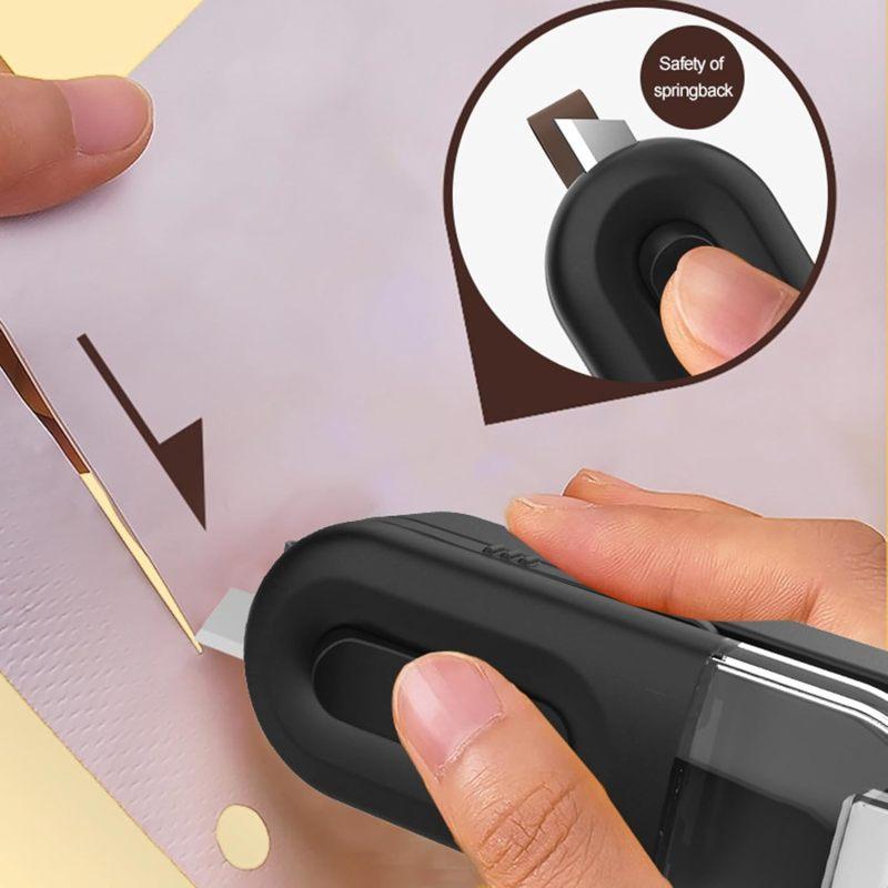2-in-1 Handheld Heat Vacuum Sealer with Cutter – Portable Bag Resealing Machine for Plastic Food Storage Bags