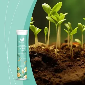 MoonSpry General Slow-Release Green Tablet Fertilizer Promotes Plant Growth Gardening Organic Compound Fertilizer Tablets