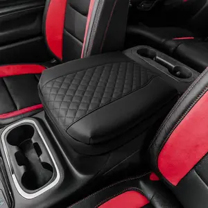 DS® Car Middle Center Console Armrest Cover for Chevy Silverado 2019-2025 / GMC Sierra 1500/2500HD/3500HD, 2021-2025 Chevy Tahoe/Suburban & GMC Yukon (Floor Console Bucket Seat Only) Thickened