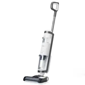 iFloor 3 Plus – 3 in 1 Mop, Vacuum & Self Cleaning Floor Washer - White and Gray