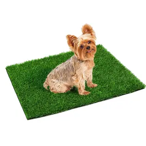 Pet Dog Toilet Replacement Lawn Pad, High Density Artificial Grass, Dog Urine Mat Training Aid, Suitable for Small and Large Dogs, Washable Pee Pads, Puppy Pads