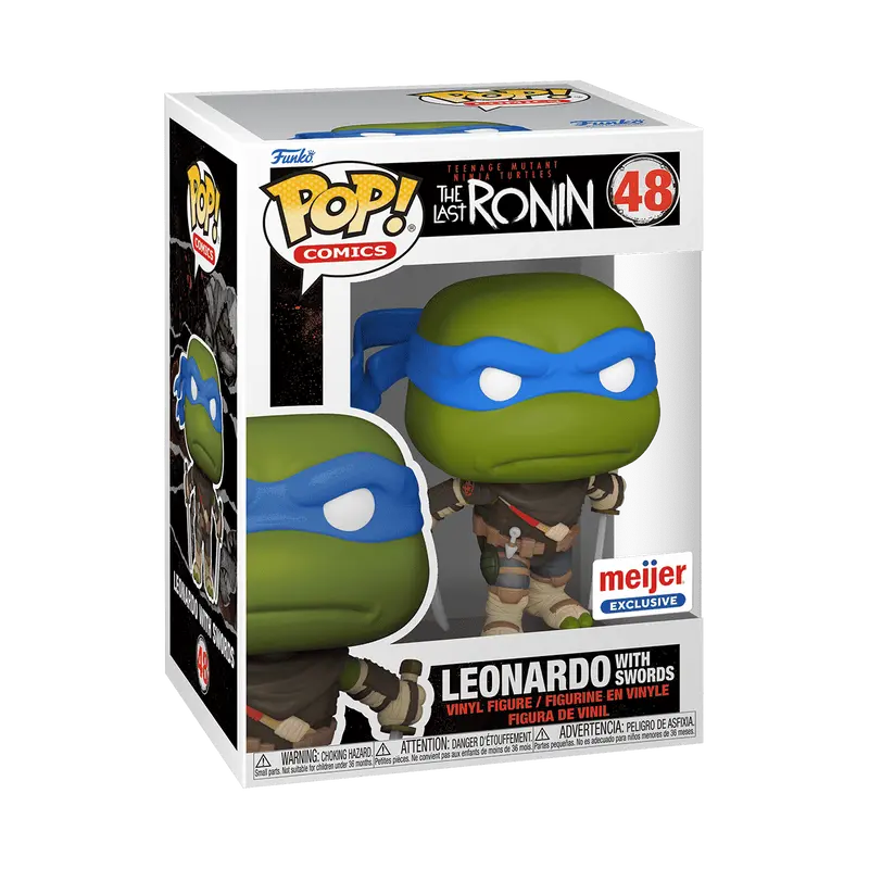 Funko Pop! Teenage Mutant Ninja Turtles - Leonardo with Swords #48 Exclusive (Sticker may vary) Collectible Pop Vinyl Figure