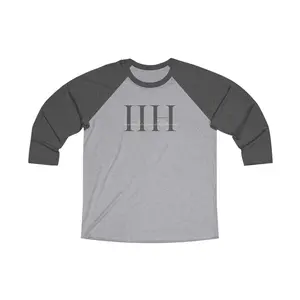 IIH Warrior 3/4 Sleeve Baseball Tee | Idiopathic Intracranial Hypertension | IIH Awareness