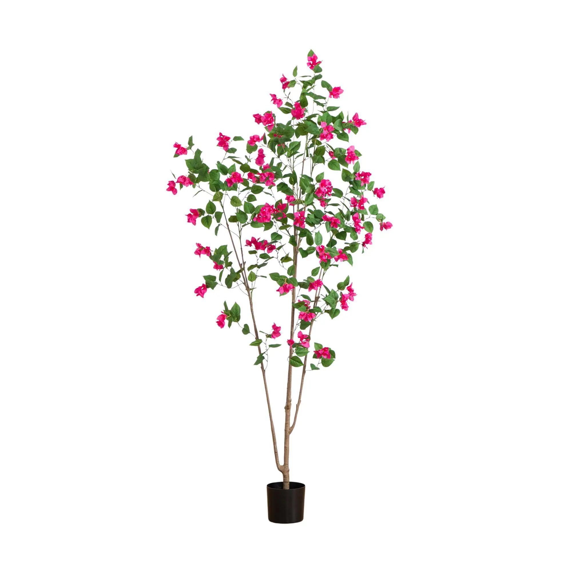 Nearly Natural 8' Artificial Miniamlist Bougainvillea Tree