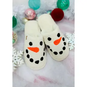 Snowman Snuggles Slippers - FINAL SALE