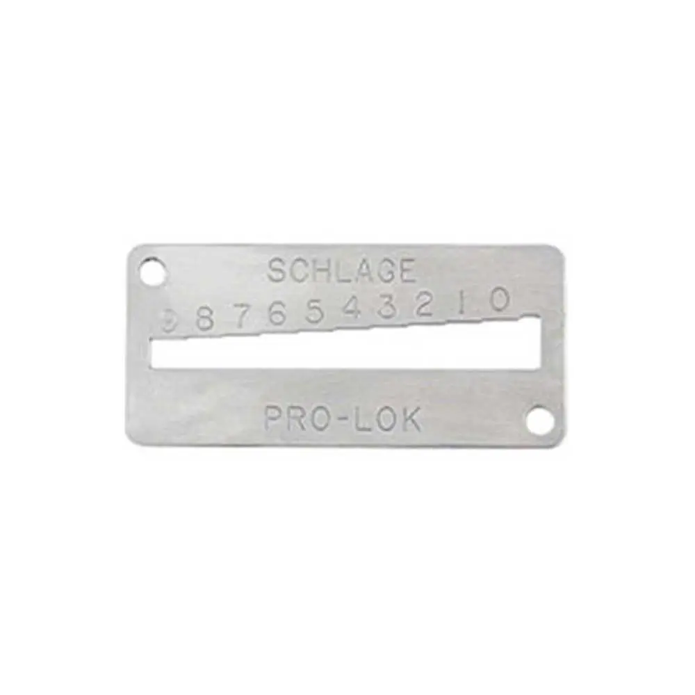 PRO-LOK SC1 Decoder (KDSC) - Stainless Steel Door Hardware Tool, Simplifies Decoding, Enables Code Cutting with Sure Stop Steps