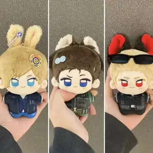 10cm Resident Leon.Scott.Kennedy Chris Redfield Evil9 Albert Wesker Plushie Stuffed Toys Plush Dolls Backpack Decorative Pendant