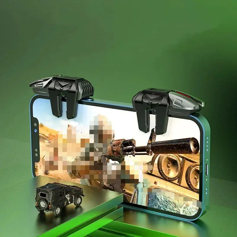 L1 R1 Keys Mobile Game Trigger, Universal Cell Phone Controller for Android & iOS, Ergonomic Gaming Joystick Accessory regalo para pareja