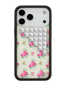 Wildflower Cases - Vintage Floral Stud, Limited Edition iPhone Case |  Durable Protection Protective Smartphone Cover Cute Trendy