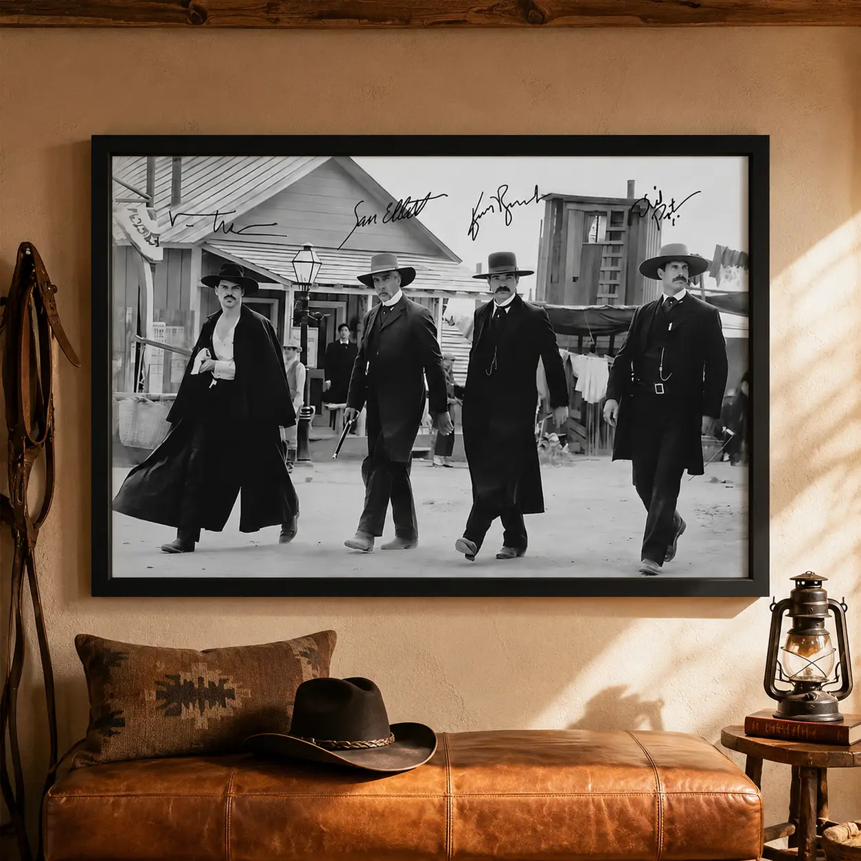 Vintage  Movie Poster Brothers Walking Scene, Classic Western Wall Art, Aesthetic Print,Perfect for Home DecorationGifts and Souvenirs,Canvas Poster Wall Decor, Room Decorations, Funky Home Decor,anime wall art,bedroom canvas poster