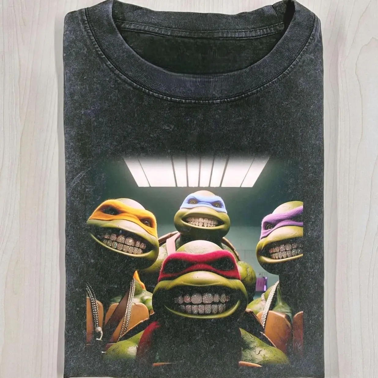 Teenage Mutant Ninja Turtles Shirt, Turtles Diamond Tooth T-shirt, Vintage Ninja Turtles 90s Tee, Unisex Graphic Shirt