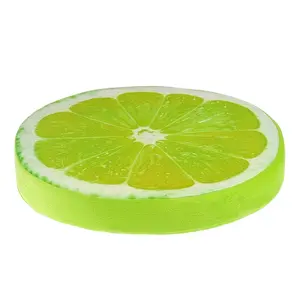 Comfortable Round Seat Cushion, Fun Fruit Garden Dining Outdoor Chair Pad, Ideal for Casual Settings, Enhance Your Seating Experience