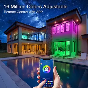 USB Powered LED Strip Light, RGB Color Changing LED Light Strip with APP Control, Music Sync LED Light Strip for Home Decor