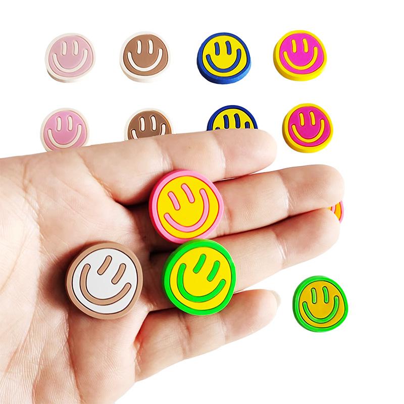 Cartoon laugh Croc Shoe Charms for Kids Boys Girls Women Men PVC Wristband Sandals Clog Accessories Party Favor with Dragon and Character Designs Footwear