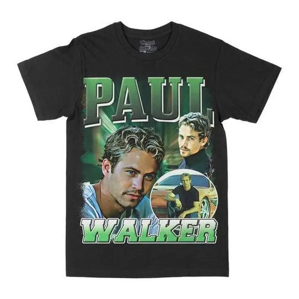 Paul Walker Graphic Tee, Clothing Casual, menswear, fashion, fitted, Anniversary gift, High Quality, Trending Shirt, Sport, menswear, Gift for Friend, Many Colors Size S To XL, tiktok shop