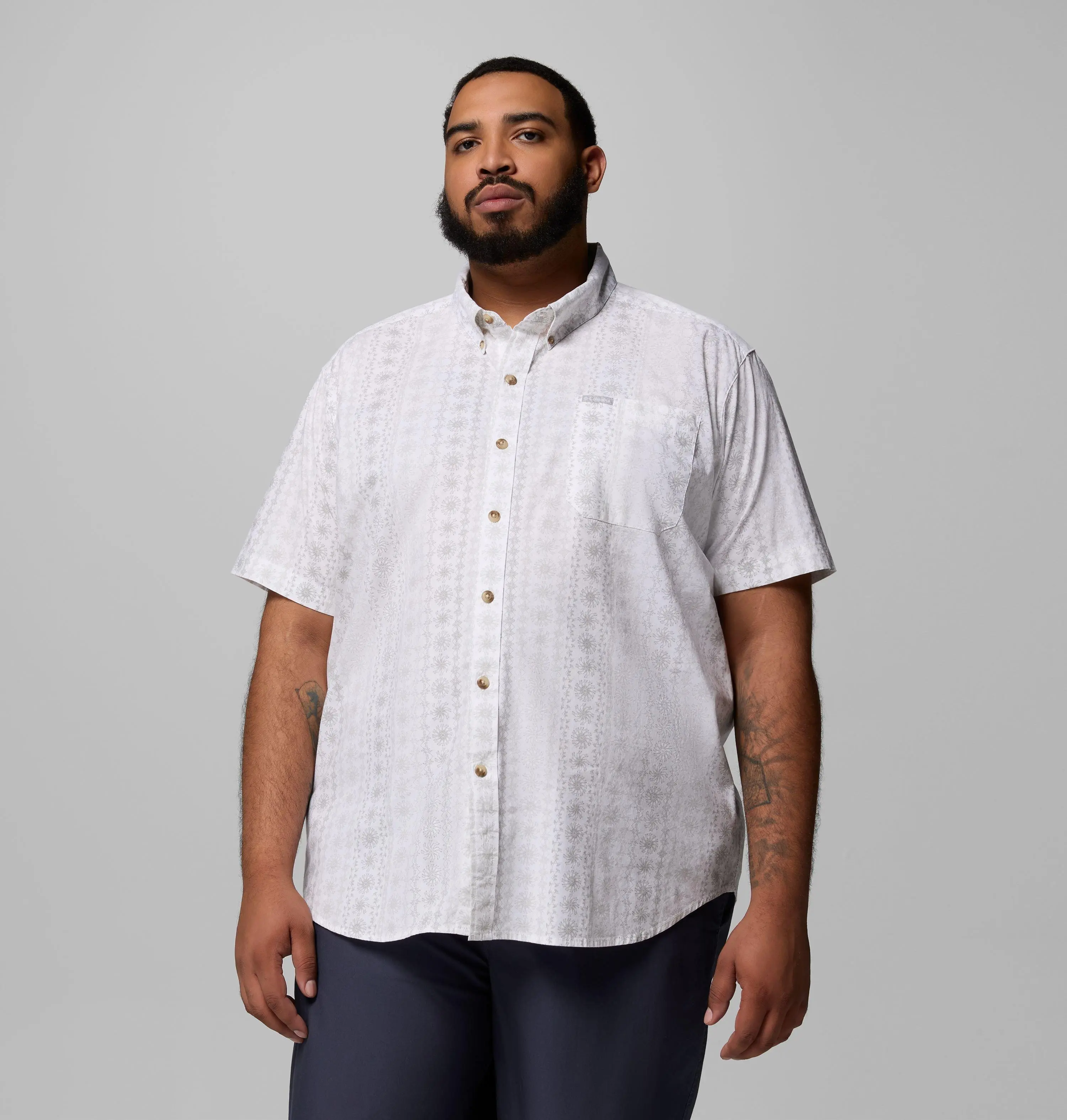 Men's Rapid Rivers Printed Short Sleeve Shirt – Big
