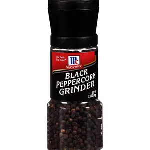 McCormick Black Peppercorn Grinder, 2.5 oz