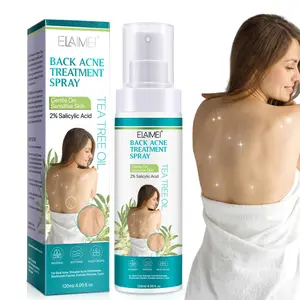 Elaimei Body Acne Spray (120ML), Effective Treatment for Pimples & Blemishes, Suitable for All Skin Types, Fast-Acting Formula