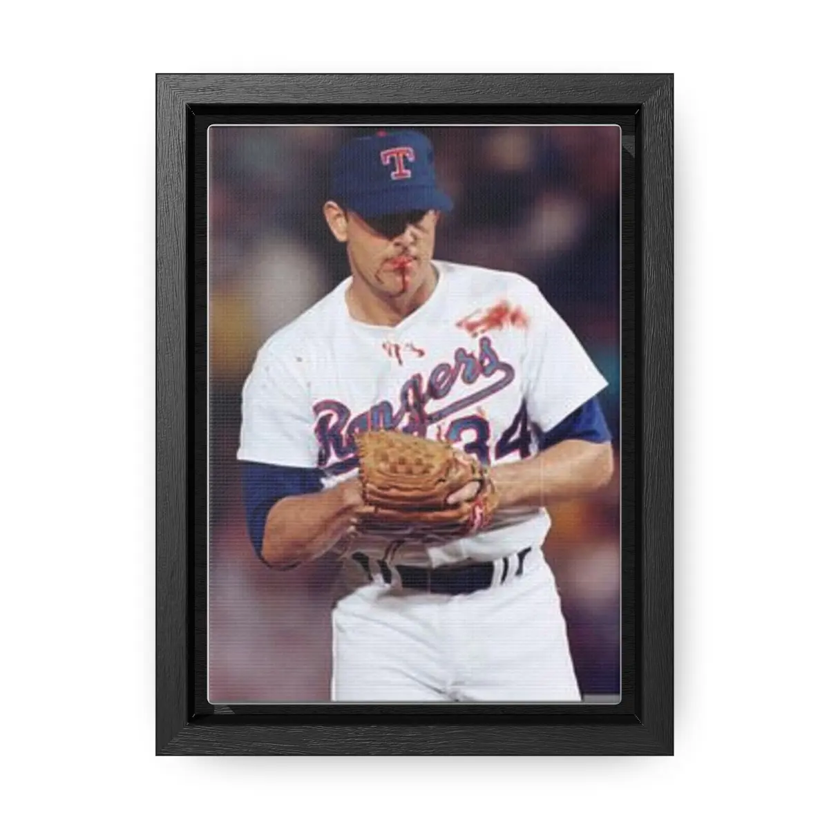 Nolan Ryan - Vintage Baseball Poster Print for Wall Decoration - Cotton