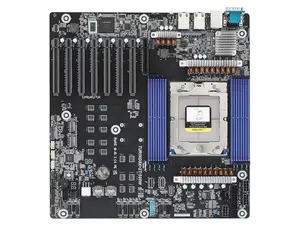 ASRock Rack Server Motherboard TURIND8X-2T/500W EEB Single Socket SP5 (LGA 6096), supports AMD EPYC 9005/9004 TDP up to 500W