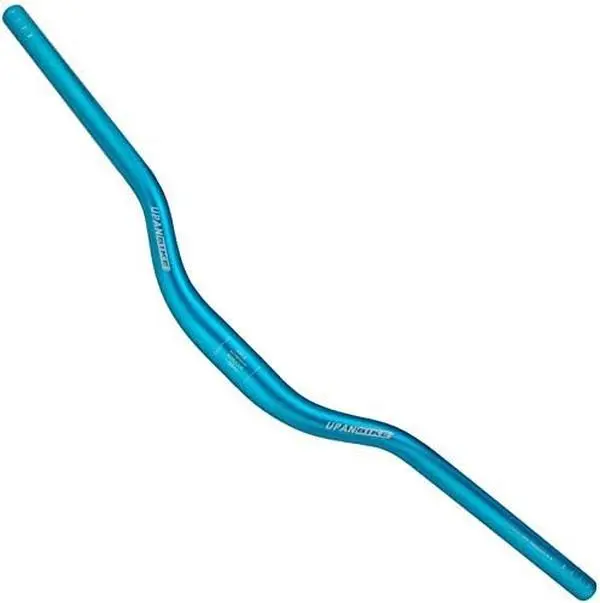 MTB Mountain Handlebar Bicycle Extra Long Handlebar φ31.8mm 720mm/780mm Riser Bar(780mm,Blue)