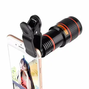 [Summervibes] Coucur Universal Long Focus Lens for Smartphones, 8x HD Zoom, Lightweight Portable, Multi-Scene Compatibility, Travel Photography, Gaming Aid, Mobile Phone Lens, Smartphone Camera Accessories