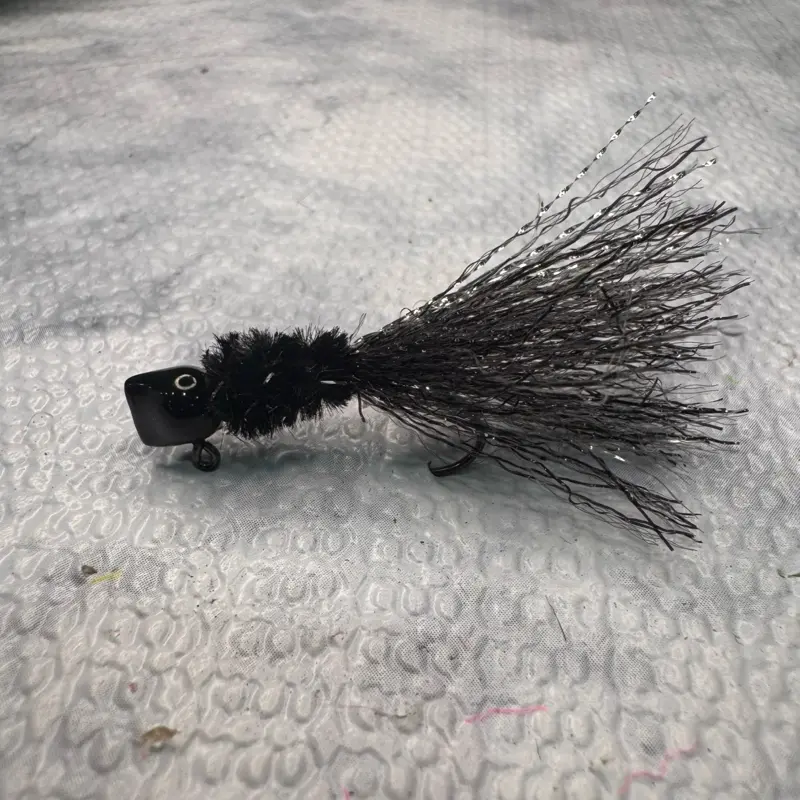 Blackout crappie Jig