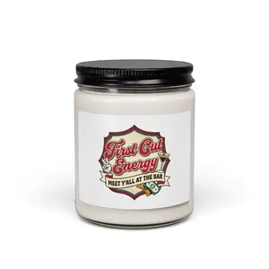 First Gut Energy Soy Candle, Bodega Vibes | NYC deli sign