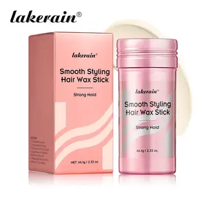 Smooth Hair Wax Stick, Haircare Long Lasting Hair Styling Wax Stick, Easy To Apply Hair Balm for All Hair Types, Suitable for All Hair Type, Gel