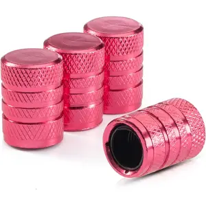 Tire Valve Stem Caps, Pink(4 Pack)