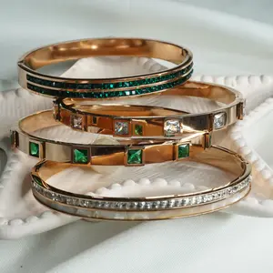 Rich Stainless Steel Rose-Gold Bracelet | Gift for her | Best gift idea | Waterproof Bracelet  |  Everyday Wear