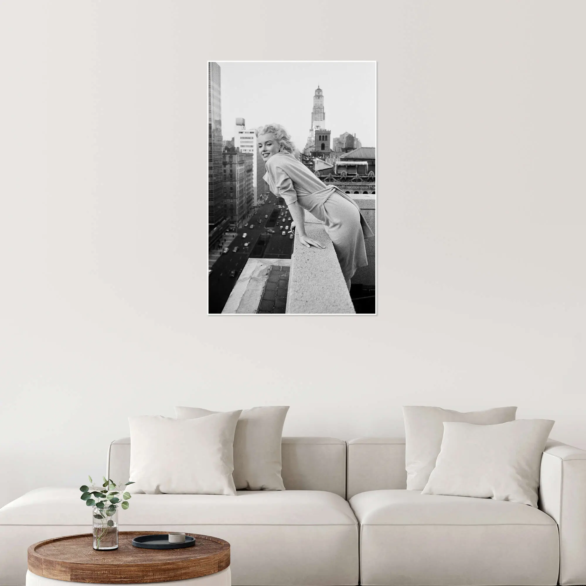 Marilyn Monroe in New York poster wall art Marilyn Monroe in New York poster wall art