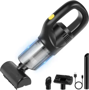 Handheld Cordless Car Vacuum Cleaner, 9000PA Powerful, 4-in-1 Portable Vacuum Cleaner with Smart Handheld Cordless Car Vacuum Cleaner, 9000PA Powerful, 4-in-1 Portable Vacuum Cleaner with Smart