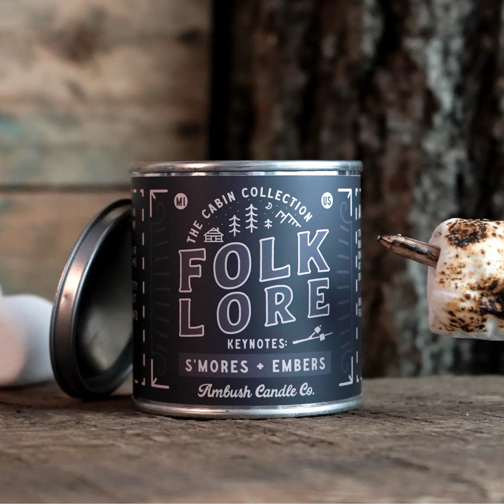 Folklore | S'mores + Embers Soy Candle