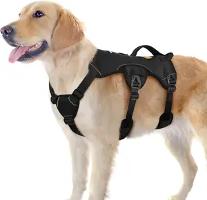 rabbitgoo Lift Assist Large Dog Harness with Handle