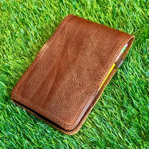Leather Golf Scorecard Holder