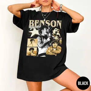 Benson Boone Vintage Shirt, Benson Merch Shirt, Benson Boone Concert Tour Youth Tee, BB Tour Album Concert