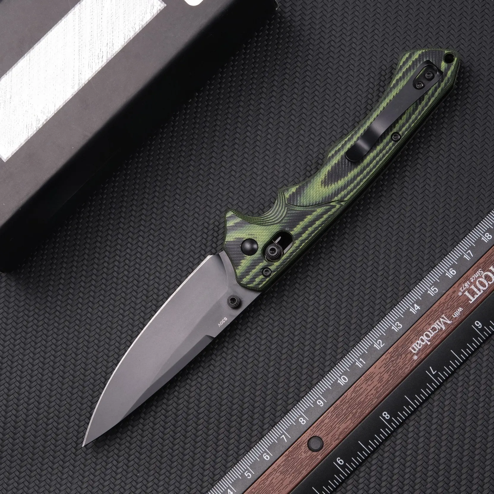 1401 Outdoor Folding Knife, G10 Handle, High Hardness Corrosion Resistant Blade, Outdoor Fishing and Camping EDC Tool, Portable Tool, Best Gift.