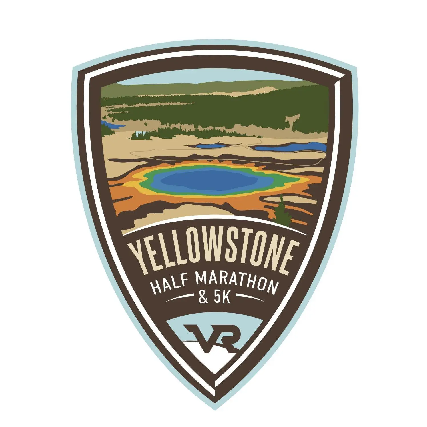 Yellowstone Half Marathon Stickers