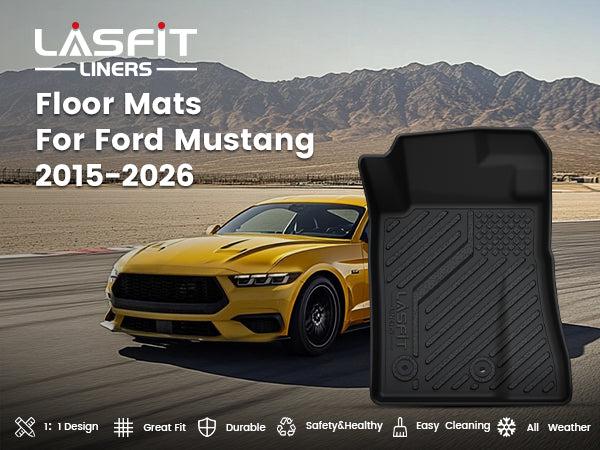 Lasfit fit for 2015-2026 Ford Mustang Floor Mats or Cargo Mat