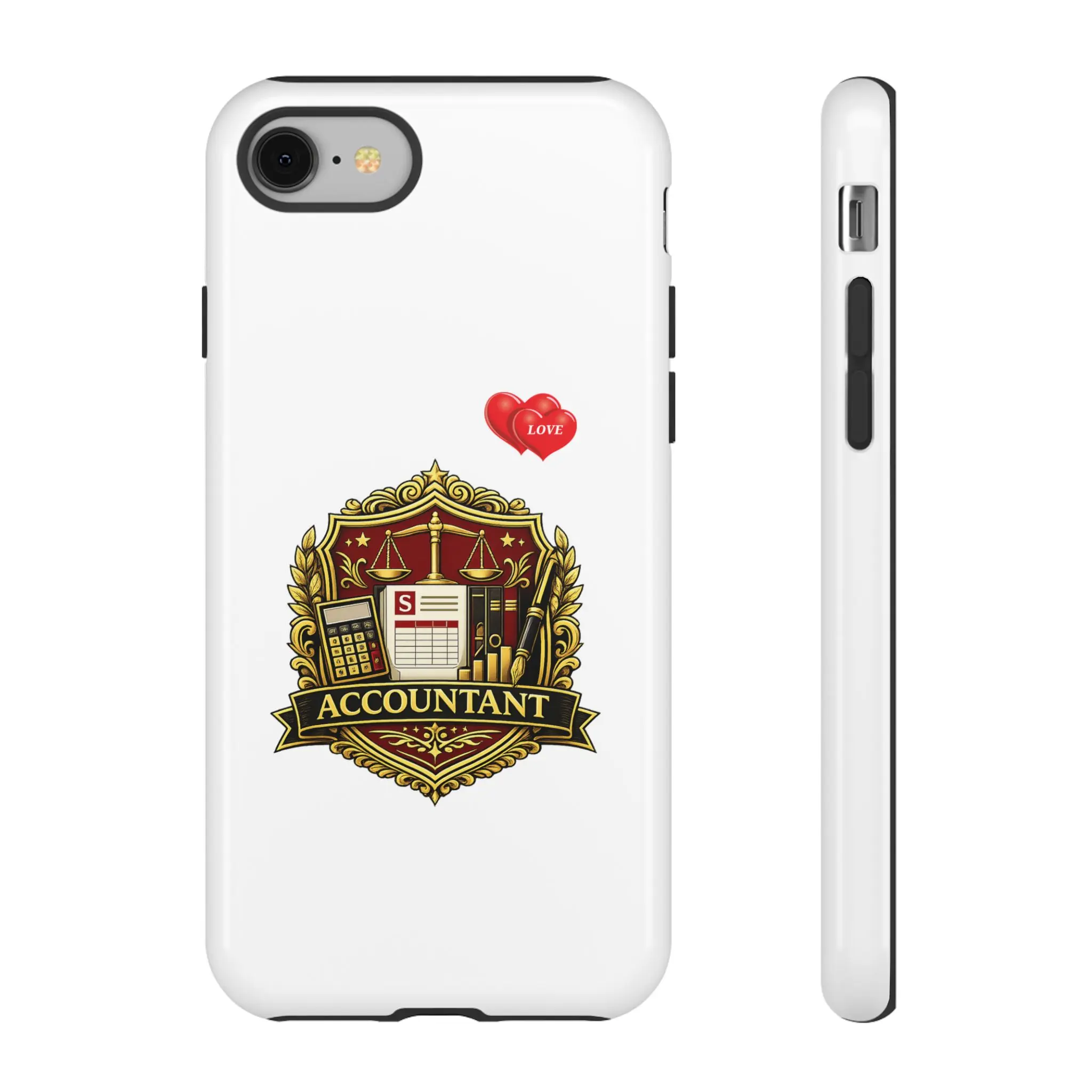 Accountant Crest Phone Case | Tough Protective Phone Case