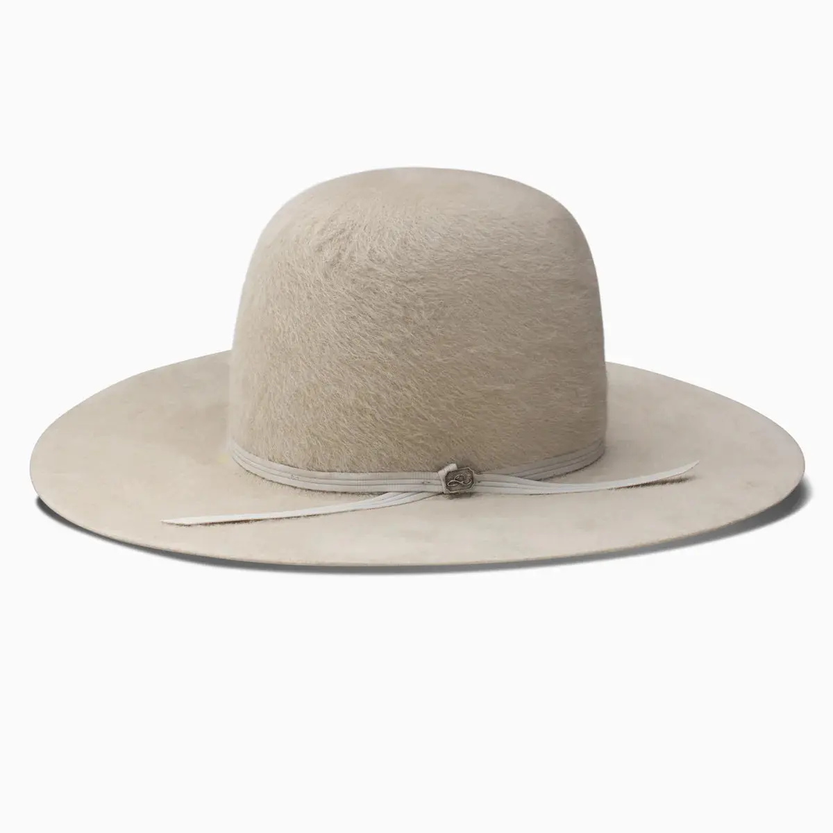 Resistol Kodiak 8X Silverbelly Grizzly Felt Hat 6" Open Crown