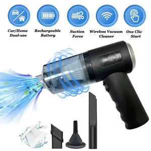 Wireless Handheld Car Vacuum Cleaner, High Power Rechargeable Mini Vacuum, Portable for Desk, Home, Office, Car, Sofa, Pet Hair