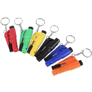 3 in 1 Window Breaker Seat belt Cutter Compact Emergency Hammer Escape Tool Safety Hammer Car Emergency Rescue Car Escape Tool