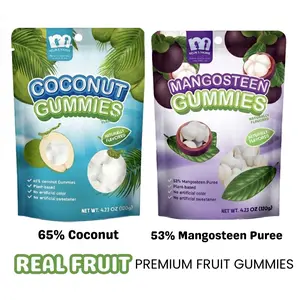 Melin & Maddie: Real Fruit Gummies | 53-65% Fruit/Puree | Vegan